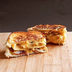 Perogie Grilled Cheese Sandwich