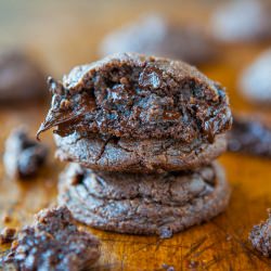 Nutella Peanut Butter Cookies