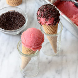 Strawberry Sherbet