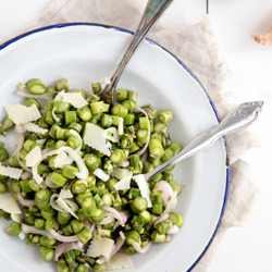 Asparagus and Shallot Salad