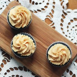 Peanut Butter Black Bean Cupcakes