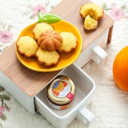 Mini Orange Madeleines