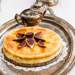 Lemon Scented Vanilla Cheesecake