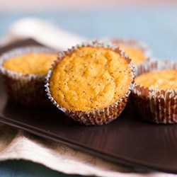 Paleo Lemon Poppy Seed Muffins