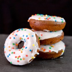 Baked Chocolate Doughnuts