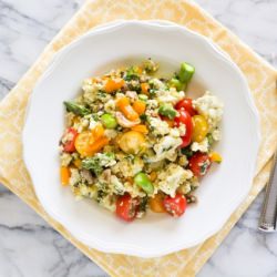 Quinoa Vegetable Scramble
