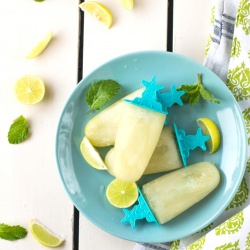 Lime & Mint Popsicles
