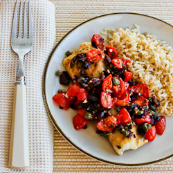 Hake with Tomato Salsa