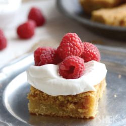 Gooey Raspberry Butter Cake