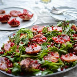 Blood Orange and Pomegranate Salad