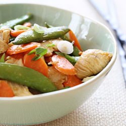 Spring Stir Fried Chicken