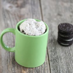 Cookies and Cream Mug Cake