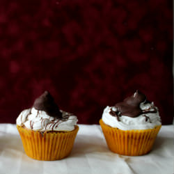Chocolate & Marshmallow Cupcakes
