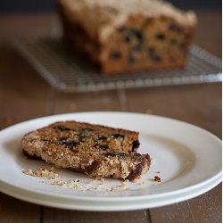 Blueberry Loaf Cake with Streusel