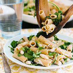 Lemon and Arugula Rigatoni