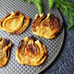 Roasted Curried Fennel