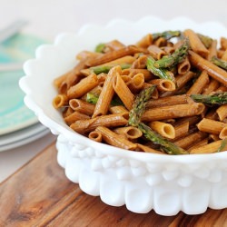 Balsamic-Glazed Penne & Asparagus
