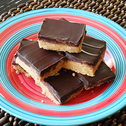 No Bake Peanut Butter Bars