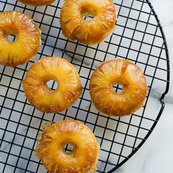 Pineapple Upside Down Cake Doughnut