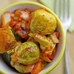 Brussels Sprouts with ‘Nduja