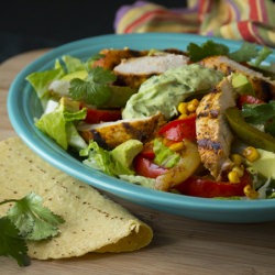 Chicken Fajita Salad
