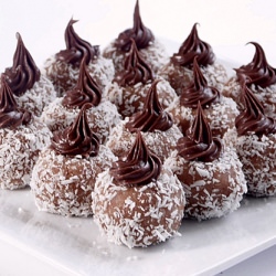 Coconut Nutella Truffles