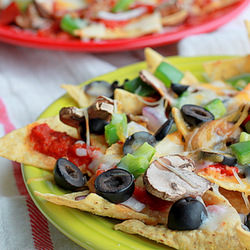 Combination Pizza Nachos