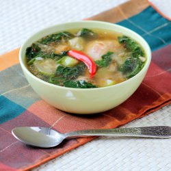 Squash and Ginger Chicken Soup