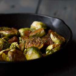 Brown Sugar Bacon Brussels Sprouts