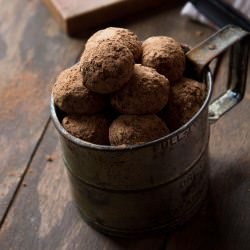 Banana, Orange & Chocolate Truffles