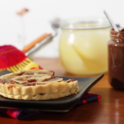 Chocolate Pear Tart