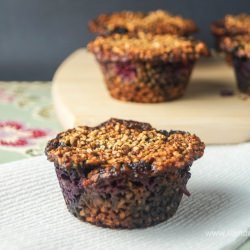 Steel Cut Oatmeal Muffins