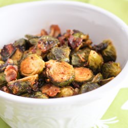 Brussel Sprouts with Smokey Bacon