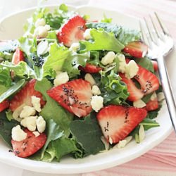 Strawberry Salad w/ Poppy Dressing