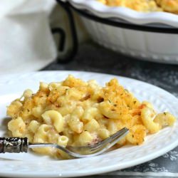 Baked Crab Mac And Cheese