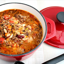 15 Bean and Sausage Soup