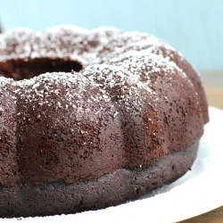 Chocolate Whiskey Bundt Cake