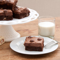 Malted Chocolate Brownies