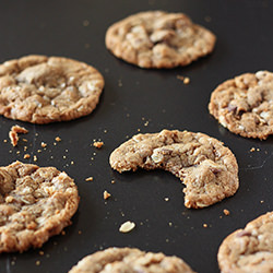 Cookie Butter Oatmeal Choc Cookies