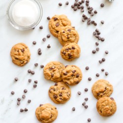 PB & Chocolate Chip Cookies