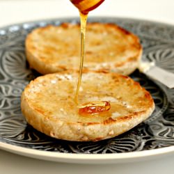 Griddled Buckwheat Muffins