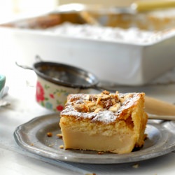 Blood Orange Magic Cake
