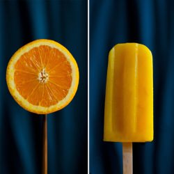 Orange Ginger Popsicles