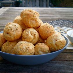Wholemeal Parmesan Profiteroles