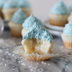 Mini Vanilla Bean Cupcakes