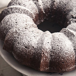 Chocolate & Red Wine Bundt Cake
