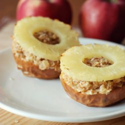 Baked Apples with Oats