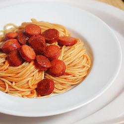 Hotdog Spaghetti
