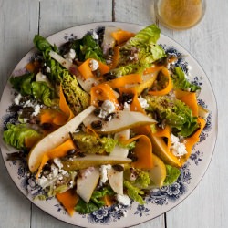 Pear & Pickled Butternut Salad
