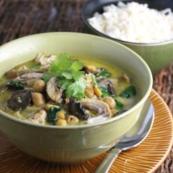 Indian Turkey with Chickpeas